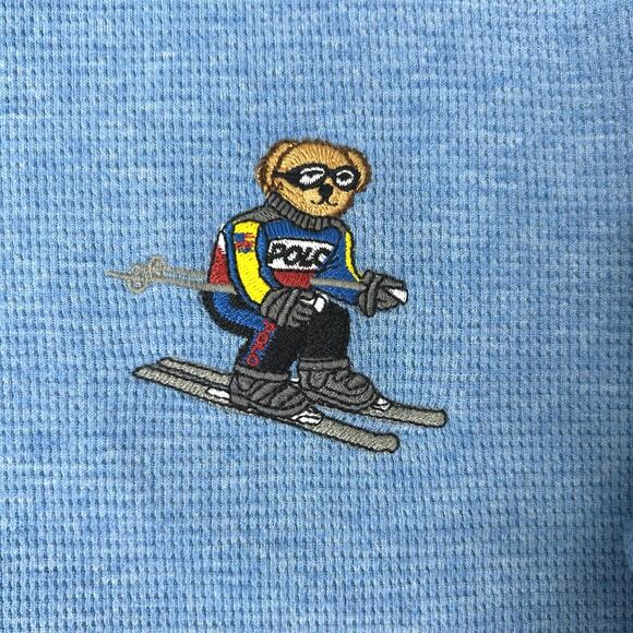 Polo Ralph Lauren Light Blue Long Sleeve Tee - Picture 5 of 7